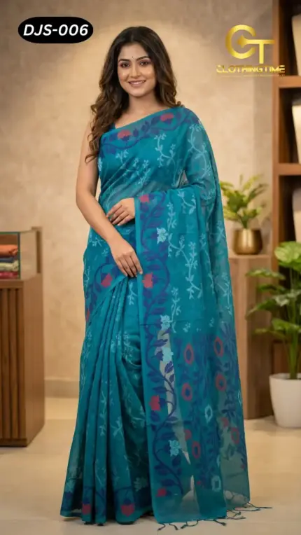 Deep Jamdani Saree DJS-006
