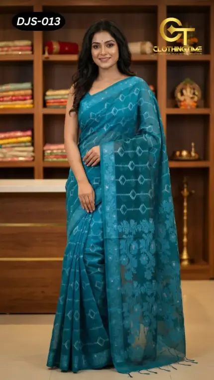 Deep Jamdani Saree DJS-013