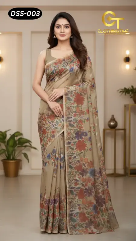 Blended Silk Saree DSS-003