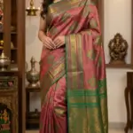 Kanchipuram Saree Diamond Buti Design IKS-107