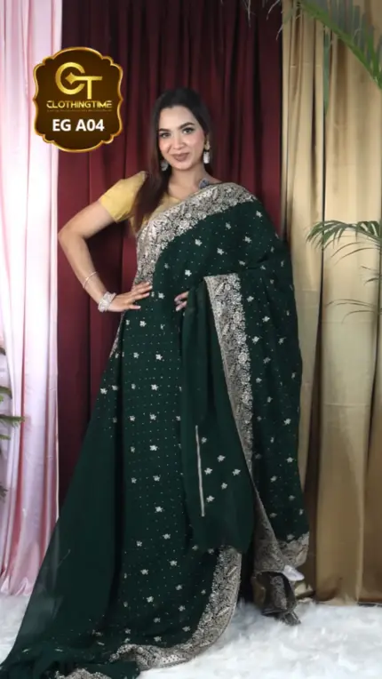 Georgette Saree EG A03