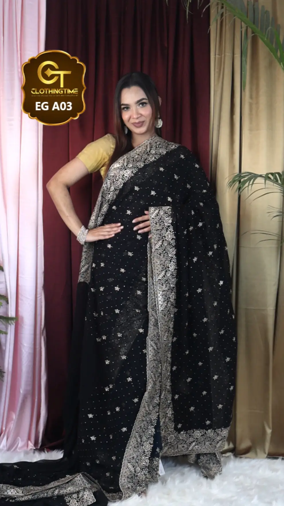 Georgette Saree EG A03 Georgette Saree EG A03