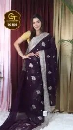 Georgette Saree EG B08